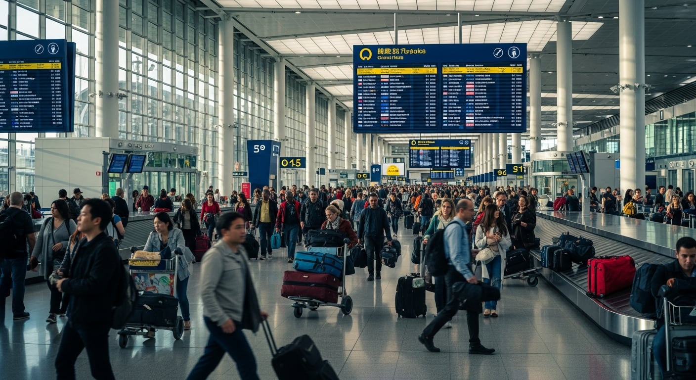 La movilidad aérea superó a los desplazamientos urbanos como principal factor en la dispersión inicial de los virus pandémicos, según la investigación (Imagen Ilustrativa Infobae)