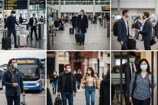 Cómo los viajes aéreos influyeron en la transmisión de enfermedades y el avance de las pandemias