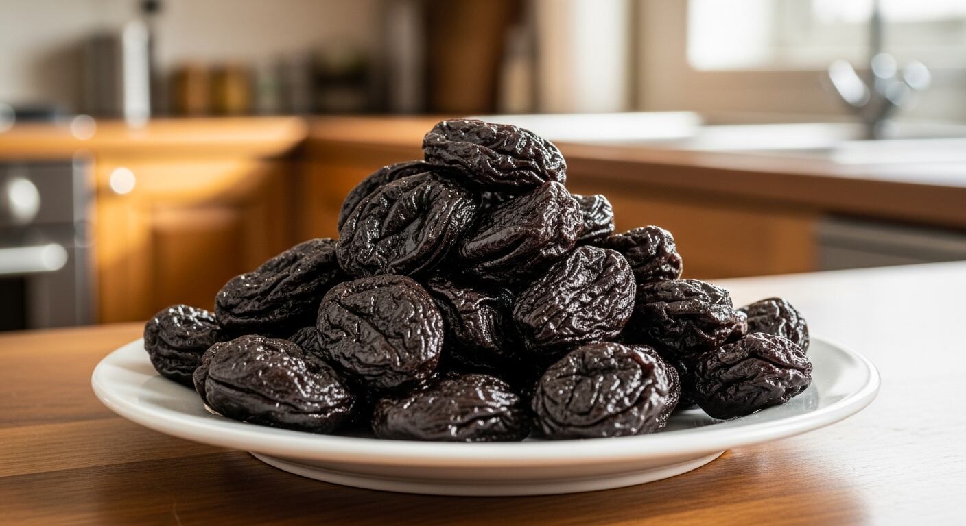 Las pasas de ciruela ayudan a preservar la masa muscular y ósea en personas mayores de 45 años, según expertos en nutrición (Imagen Ilustrativa Infobae)