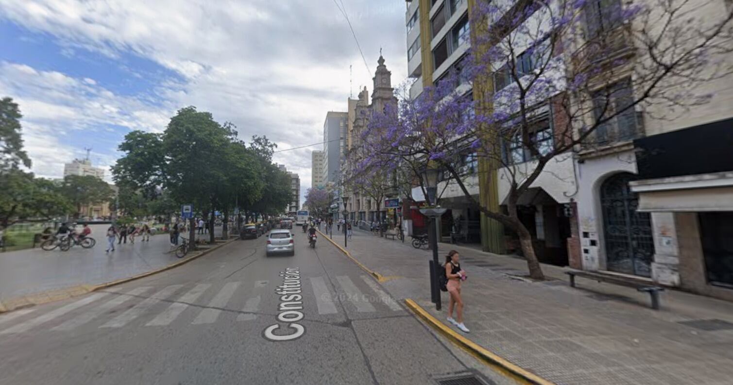 La zona en la que encontraron a la bebé