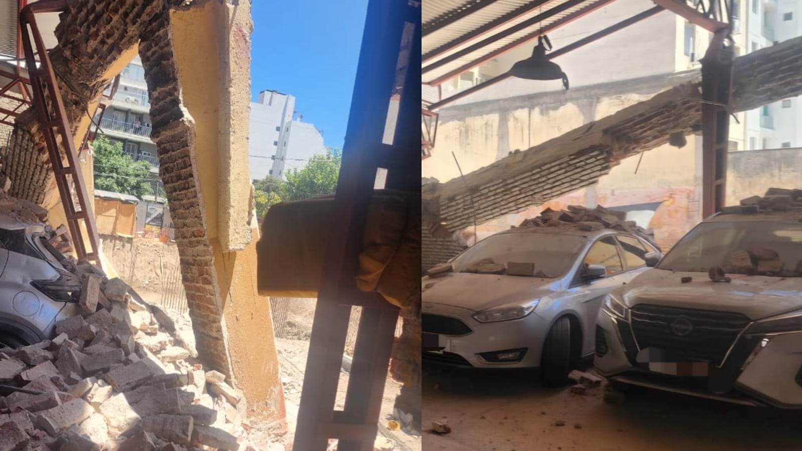 Vecinos y ocupantes de departamentos internos debieron abandonar temporalmente sus viviendas por precaución