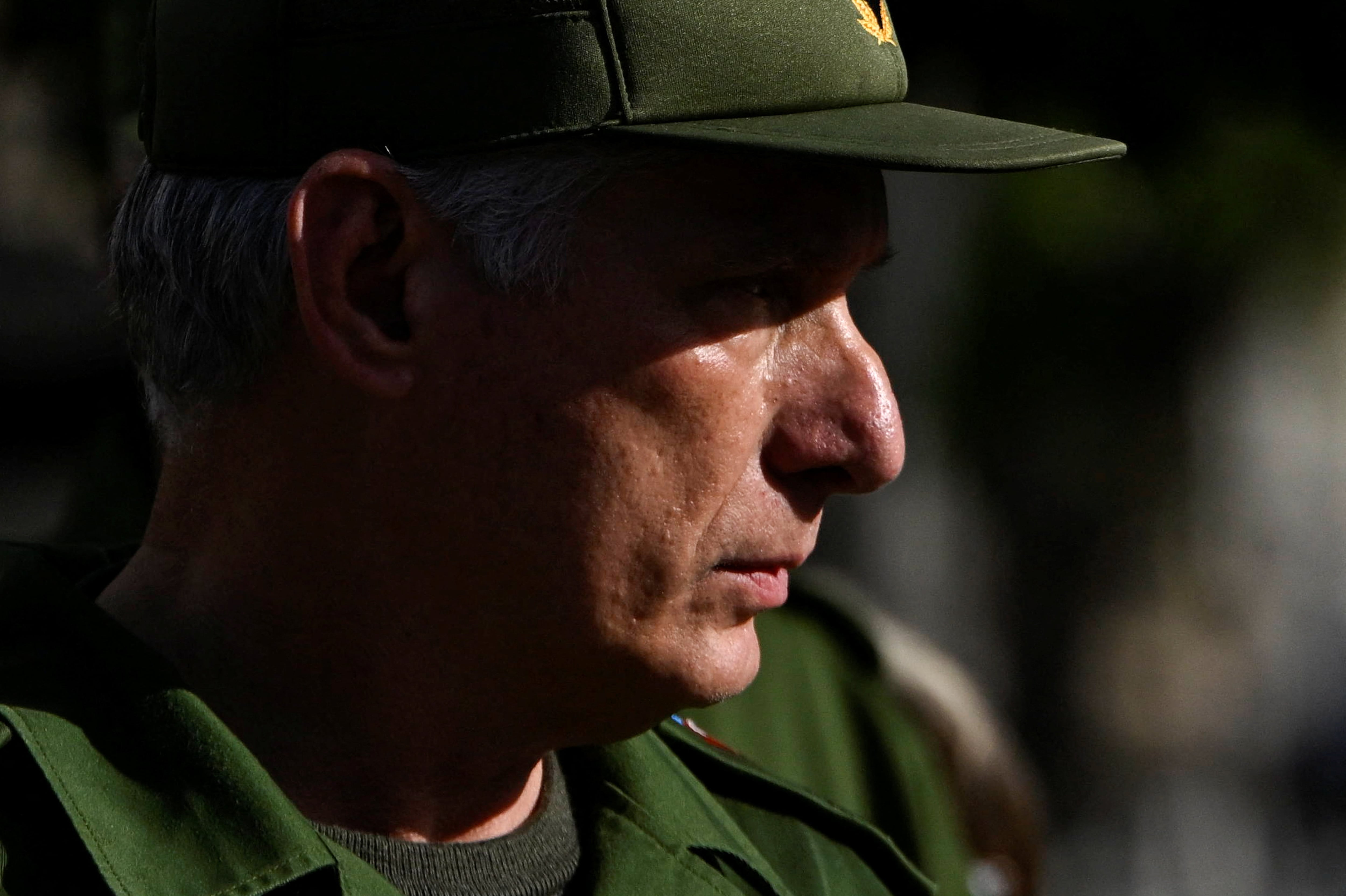 El dictador de Cuba, Miguel Díaz-Canel. REUTERS/Norlys Perez