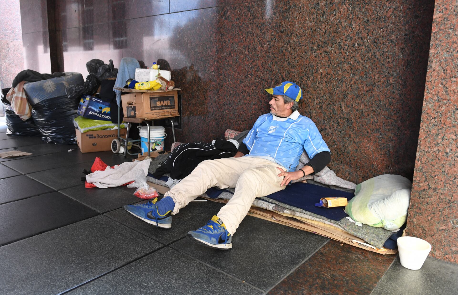 La mayor parte del crecimiento de la población en situación de calle se registró dentro de los dispositivos y no en el espacio público (Maximiliano Luna)