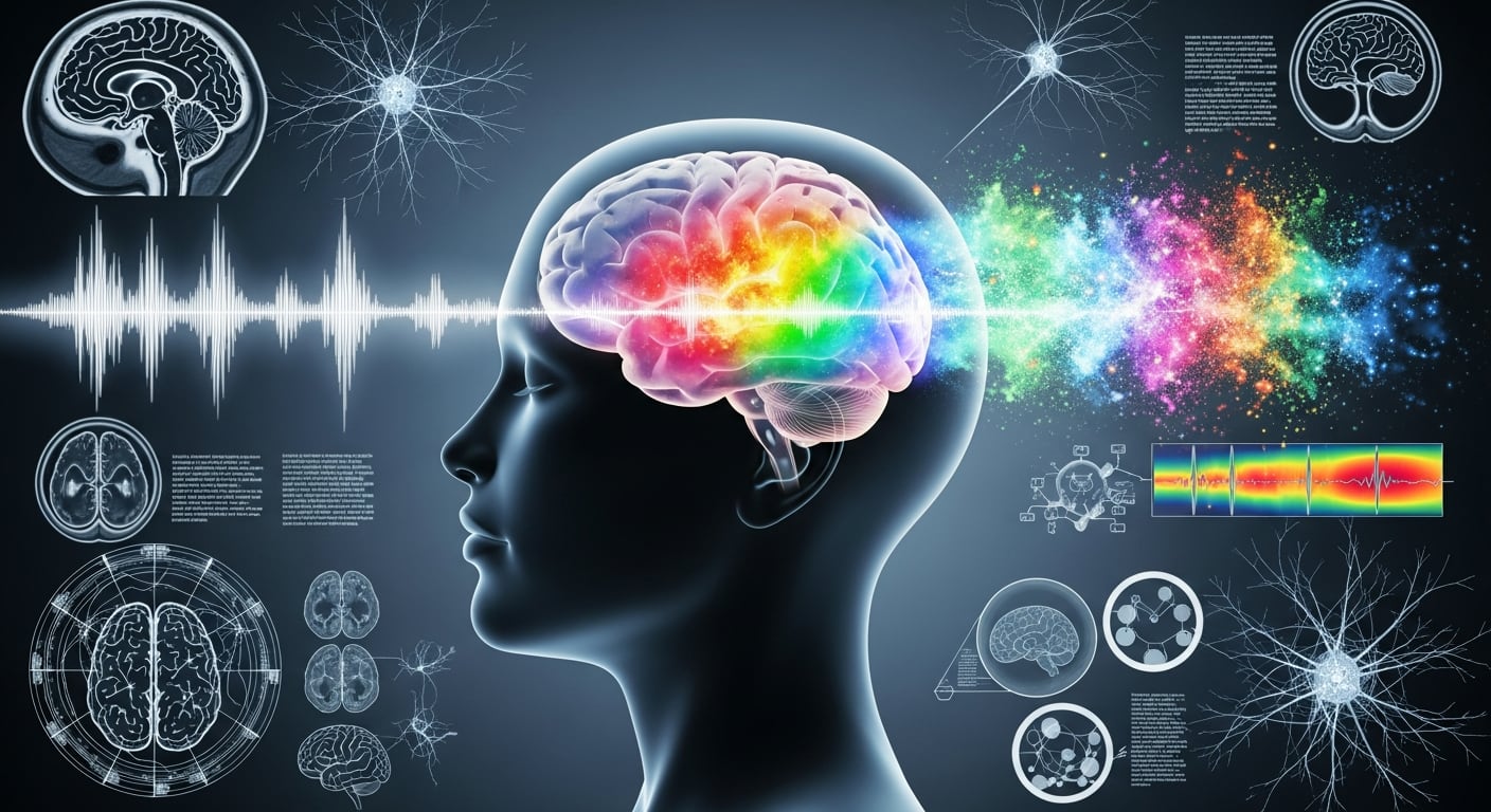 La sinestesia permite transformar sonidos y tiempo en colores, formas y texturas perceptibles a nivel sensorial (Imagen Ilustrativa Infobae)