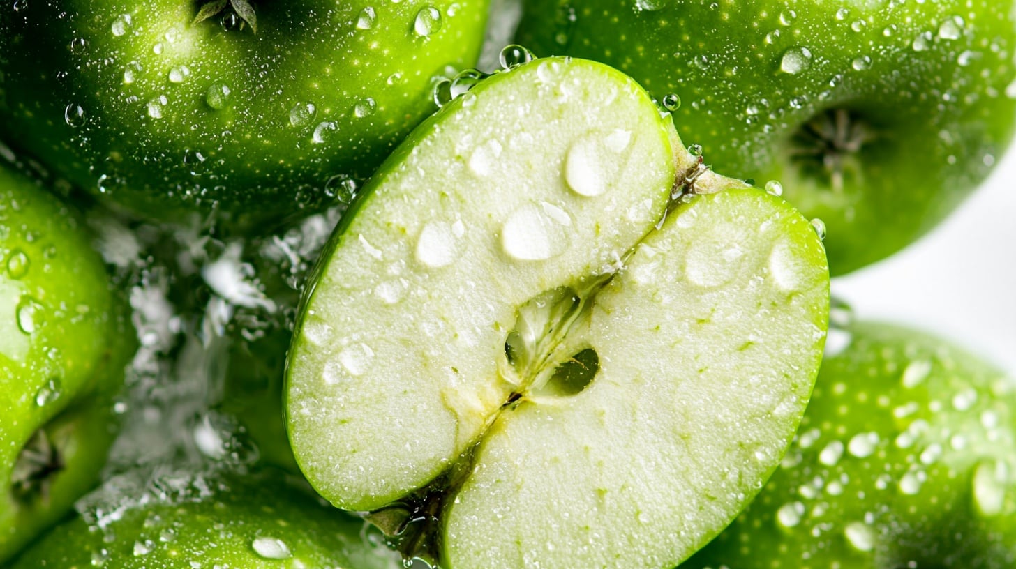 La manzana verde aporta polifenoles que ralentizan la absorción de glucosa y ayudan a evitar subidas bruscas de azúcar, favoreciendo la saciedad (Imagen Ilustrativa Infobae)