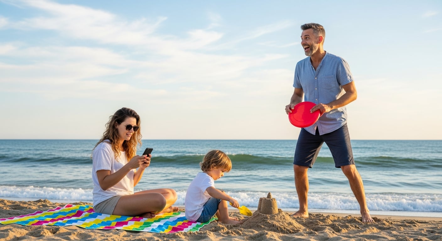 Evitar la exposición solar entre las 10 y las 16 reduce el riesgo de quemaduras y daños profundos cuando la sombra es más corta que el cuerpo el peligro aumenta (Imagen Ilustrativa Infobae)