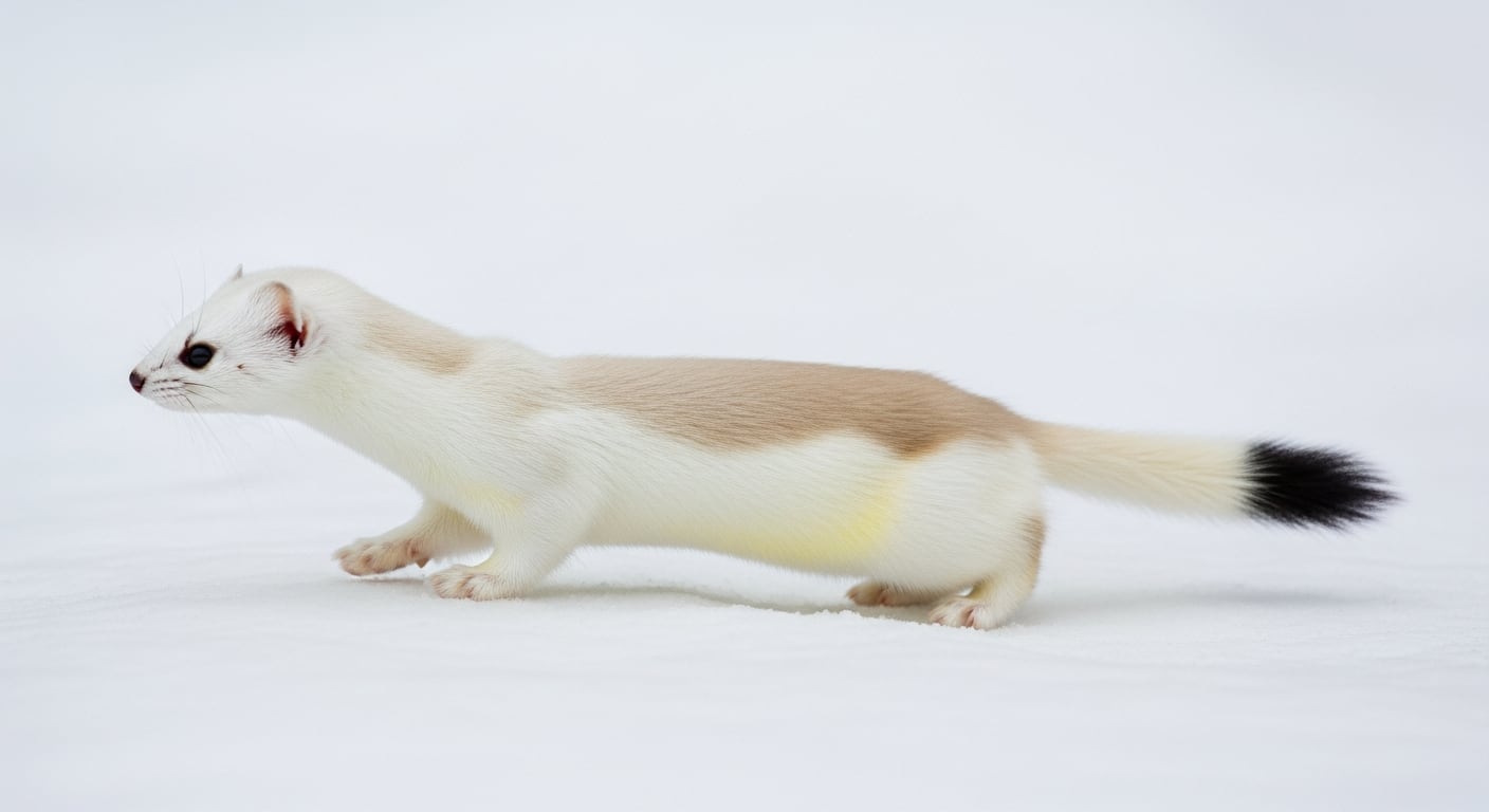 La liebre raqueta de nieve, la perdiz nival y las comadrejas de cola corta y larga representan el camuflaje invernal en Colorado (Imagen Ilustrativa Infobae)