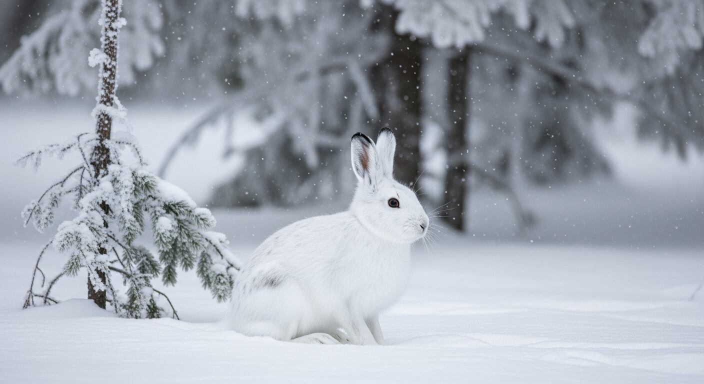 Solo cuatro especies de Colorado desarrollan pelaje o plumaje blanco en invierno como adaptación al entorno nevado (Imagen Ilustrativa Infobae)