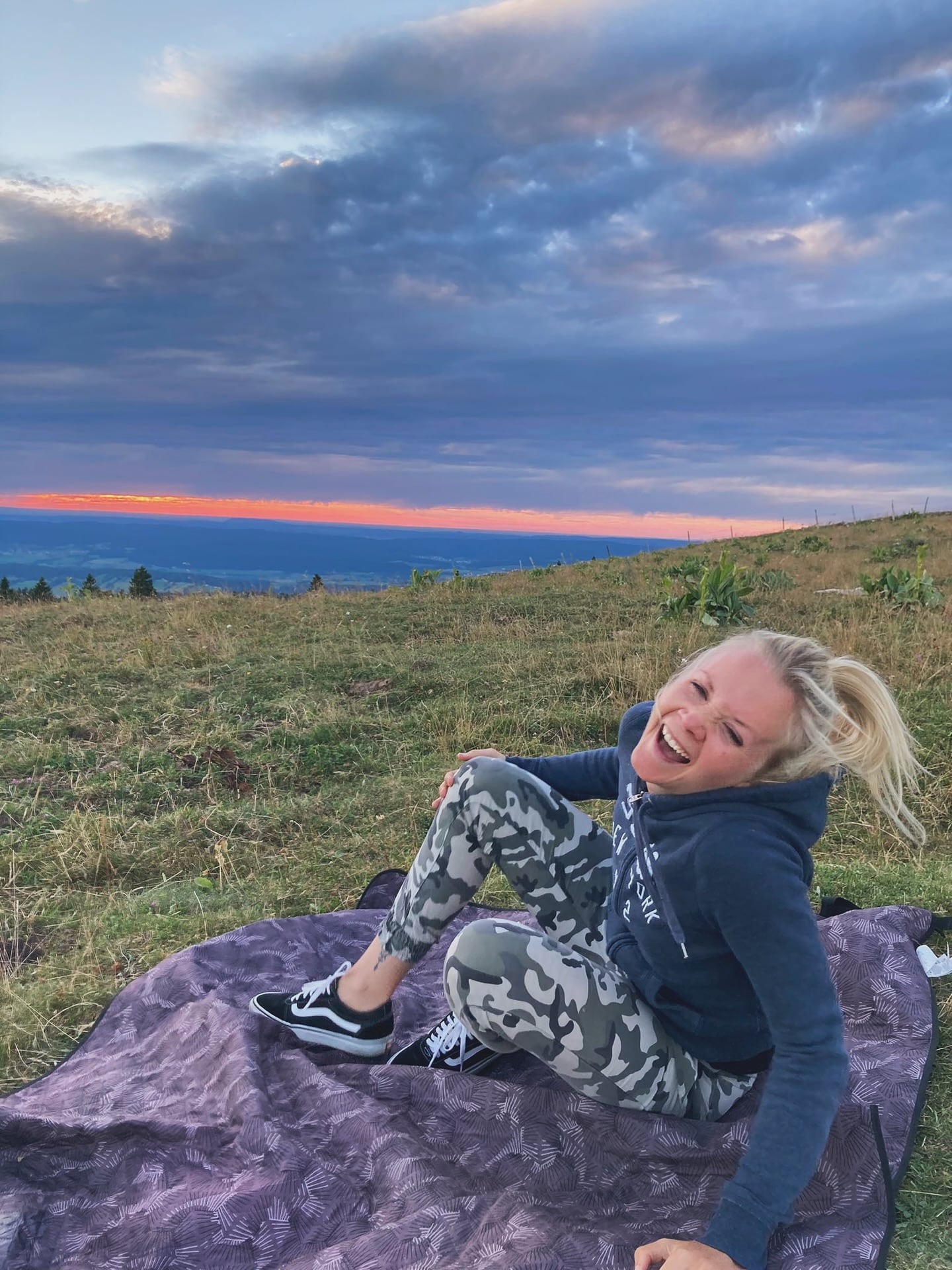 Anna Christiansson es nutricionista, comparte sus consejos en las redes sociales y muestra su afición por la vida al aire libre (Instagram)