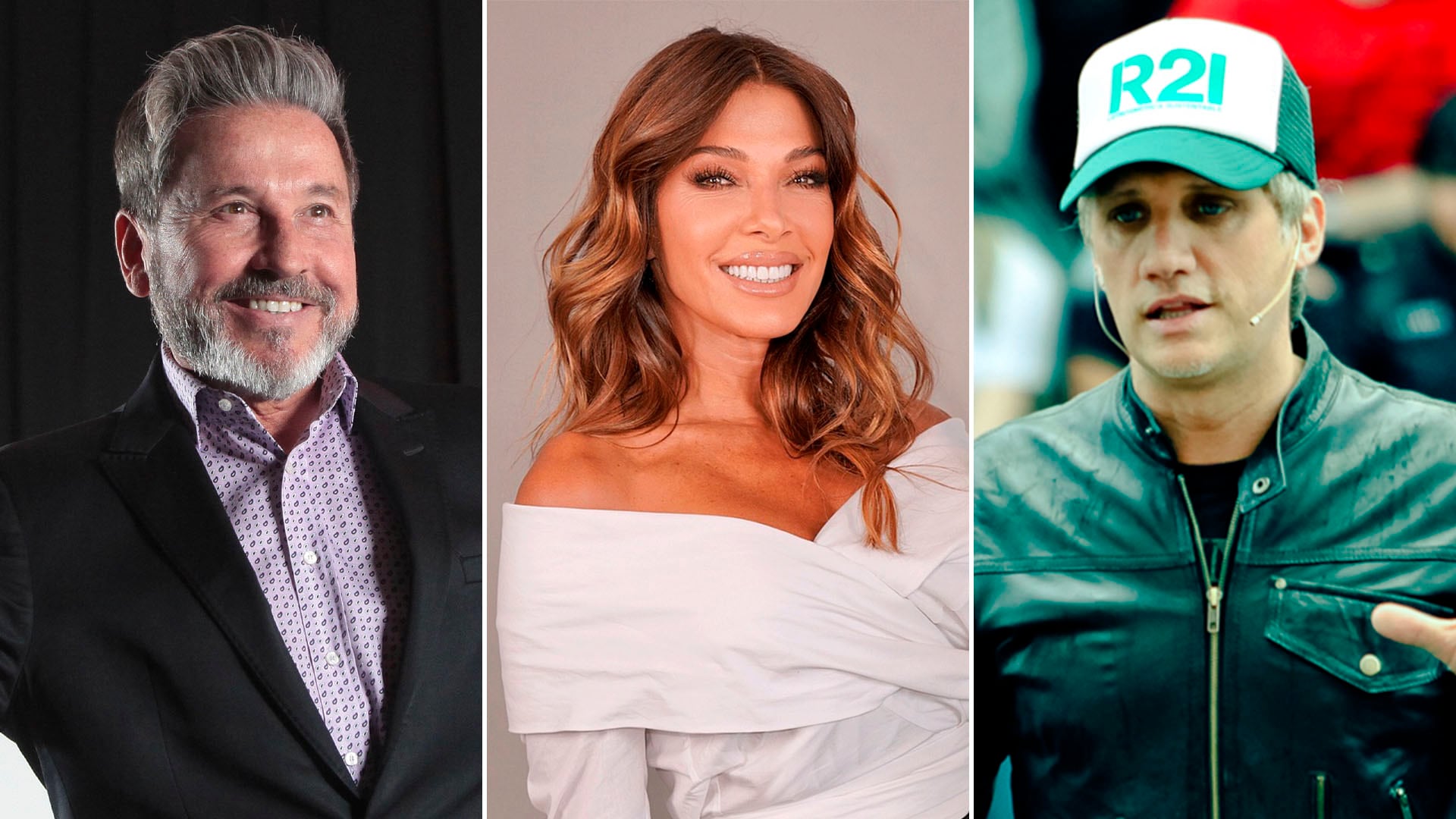 Ricardo Montaner, Catherine Fulop y Charly Alberti