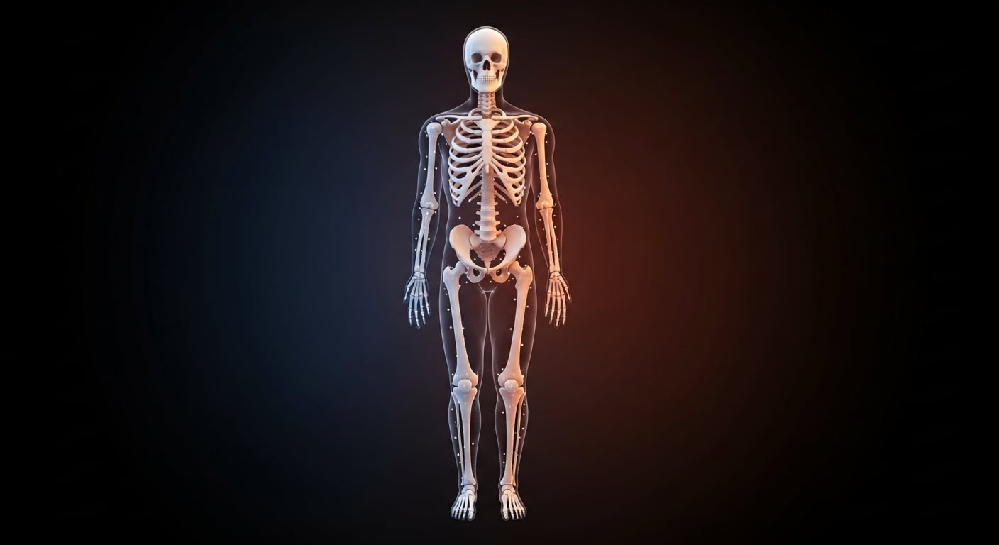 Desde el nacimiento, los huesos varían en número y estructura, pasando de cerca de 300 en los recién nacidos a 206 en la adultez debido a procesos de fusión (Imagen Ilustrativa Infobae)