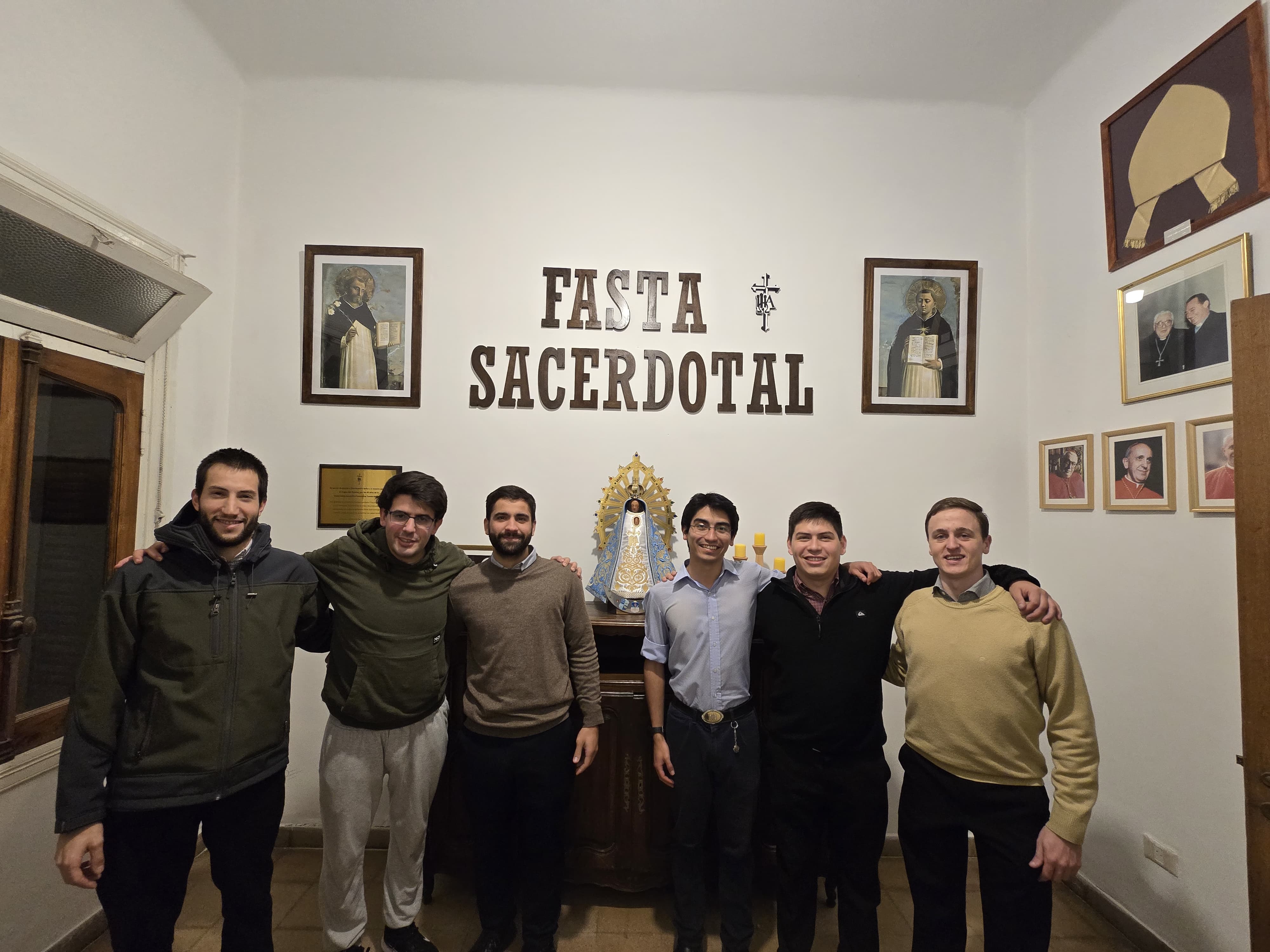 Los seminaristas de Fasta que peregrinarán de Luján a Brochero