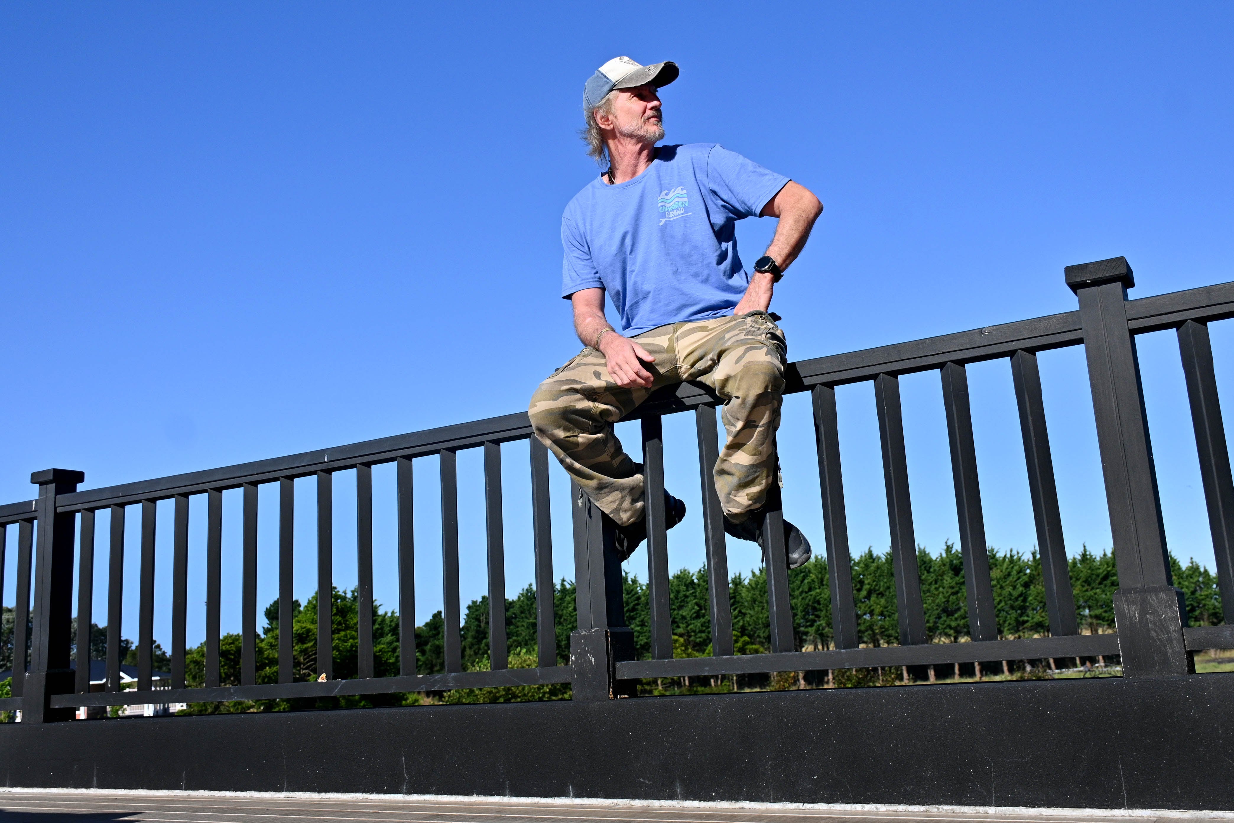 El actor presenta la obra 