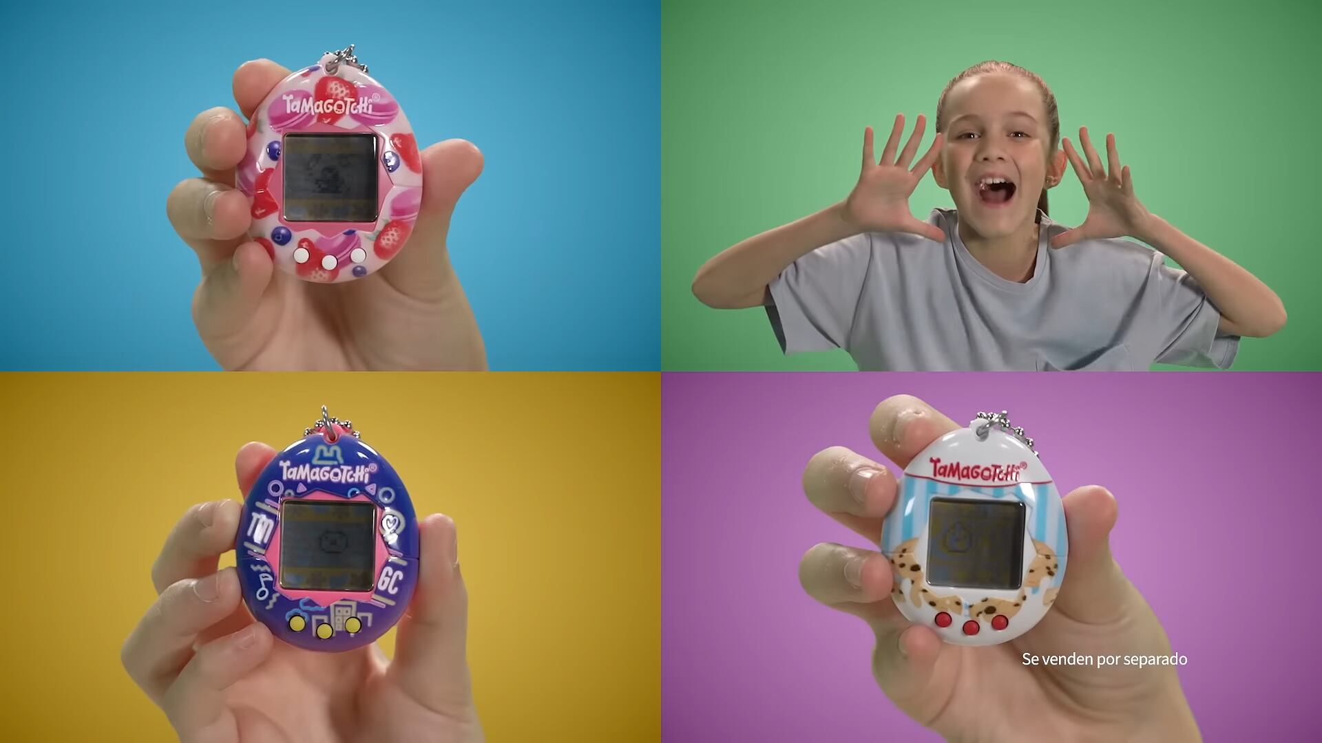 Tamagotchi, lanzado por Bandai en 1996, revolucionó la idea del entretenimiento portátil. (YouTube Bandai España).
