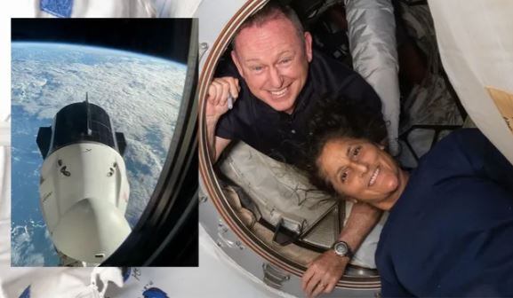 Williams participó en la prueba tripulada de la cápsula Starliner con el astronauta Butch Willmore y permaneció nueve meses en órbita por fallas técnicas del vehículo (NASA) 