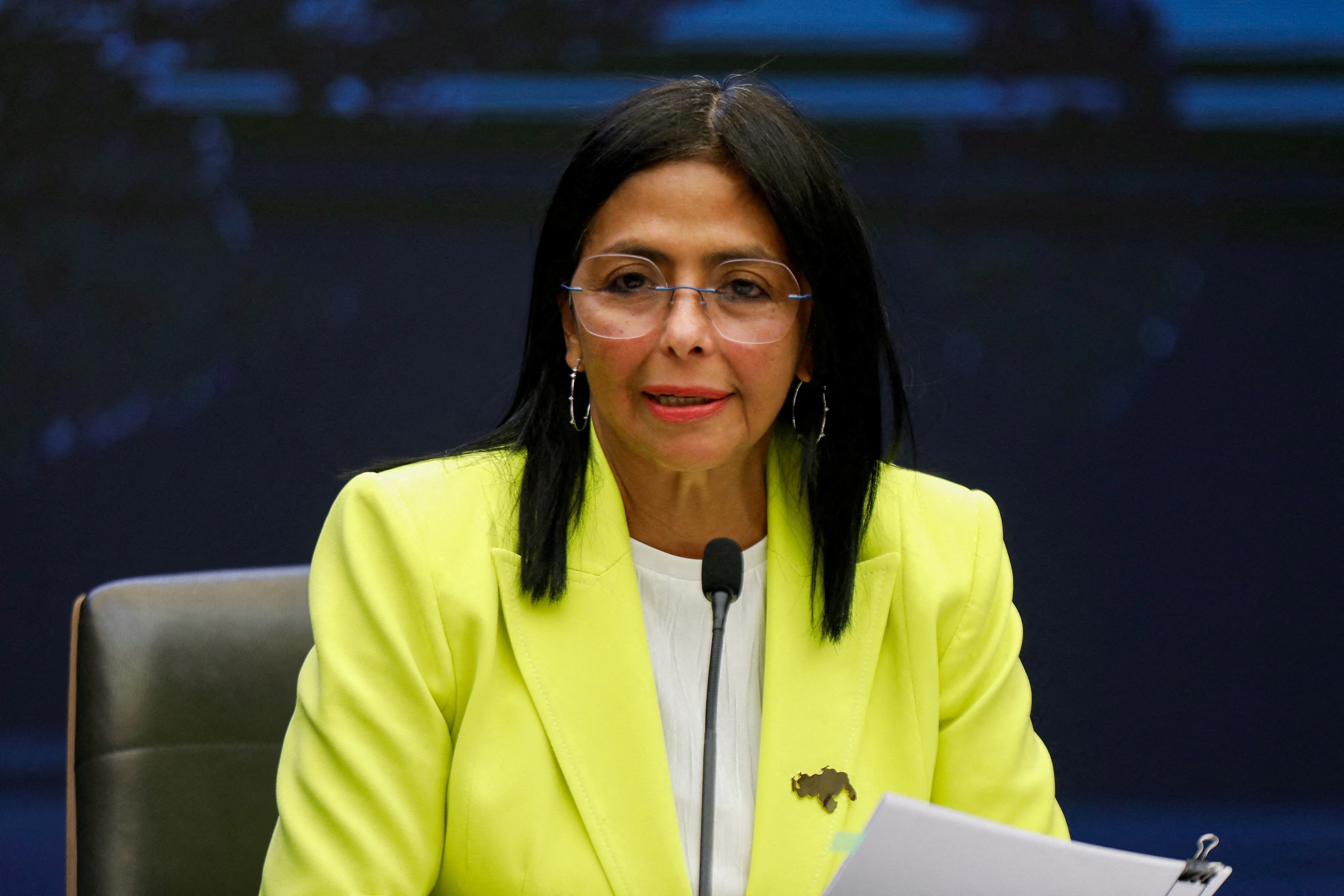 Delcy Rodríguez sostuvo que Maduro continúa siendo el presidente del país pese a encontrarse bajo custodia estadounidense (REUTERS/Leonardo Fernandez Viloria/Archivo)