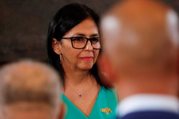 Delcy Rodríguez y su nuevo jefe