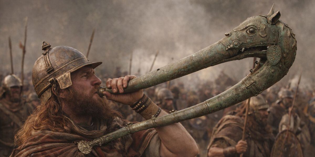 El hallazgo de un carnyx celta de bronce en Norfolk revela detalles inéditos sobre la organización militar y rituales de la Edad del Hierro (Imagen Ilustrativa Infobae)