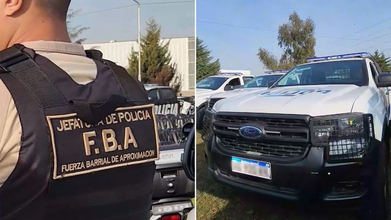 Desfectaron a tres policías de la Fuerza Barrial de La Matanza por robar pertenencias de un auto recuperado