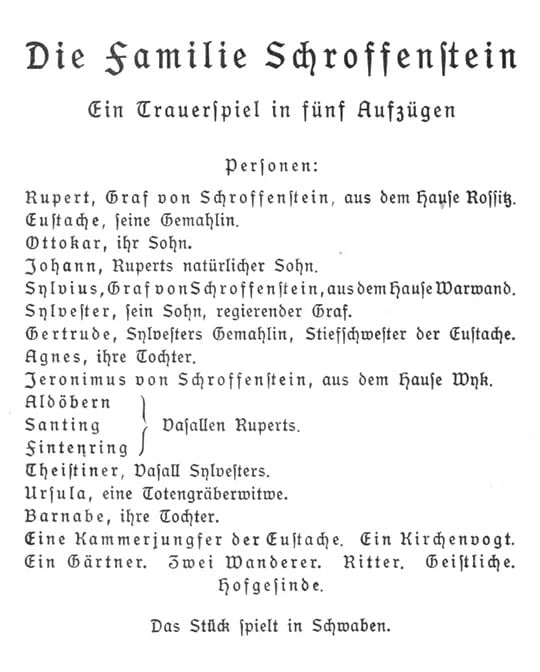 Destino, error y violencia: los ejes de La familia Schroffenstein, la ópera prima de Kleist