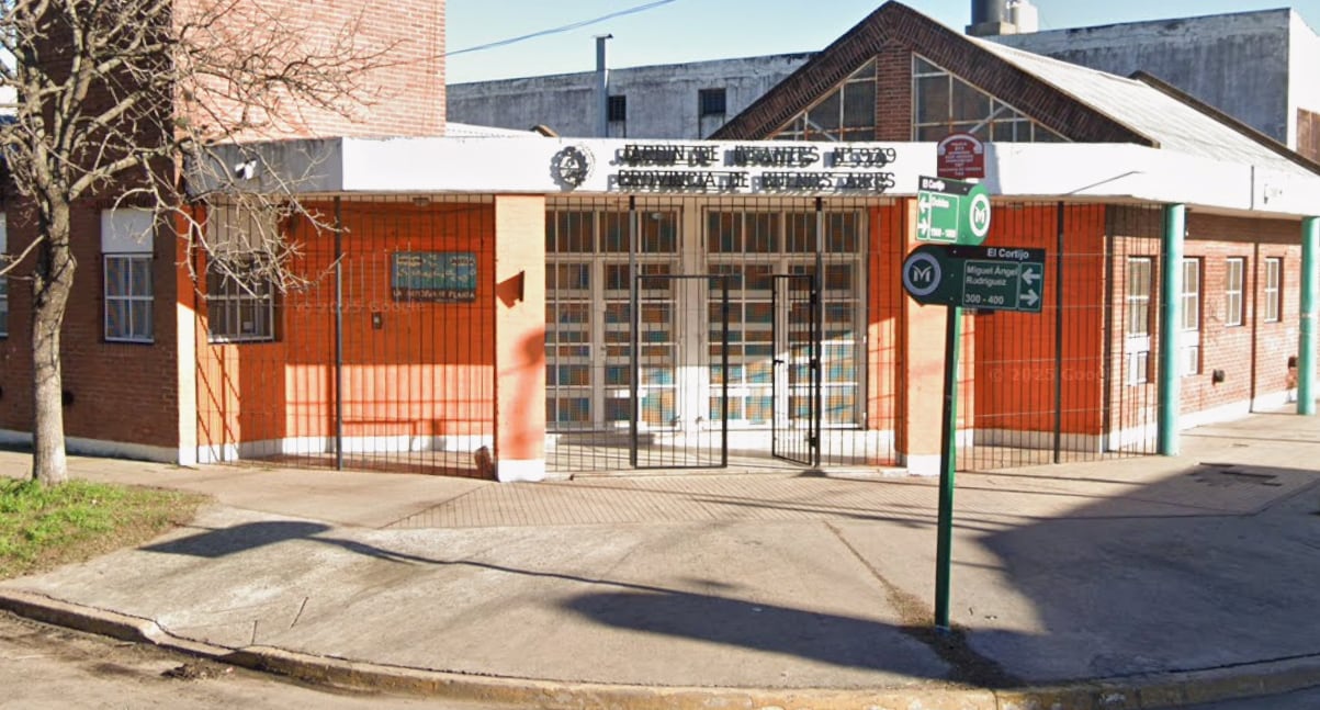 La casa del acusado quedaba frente a un jardín de infantes