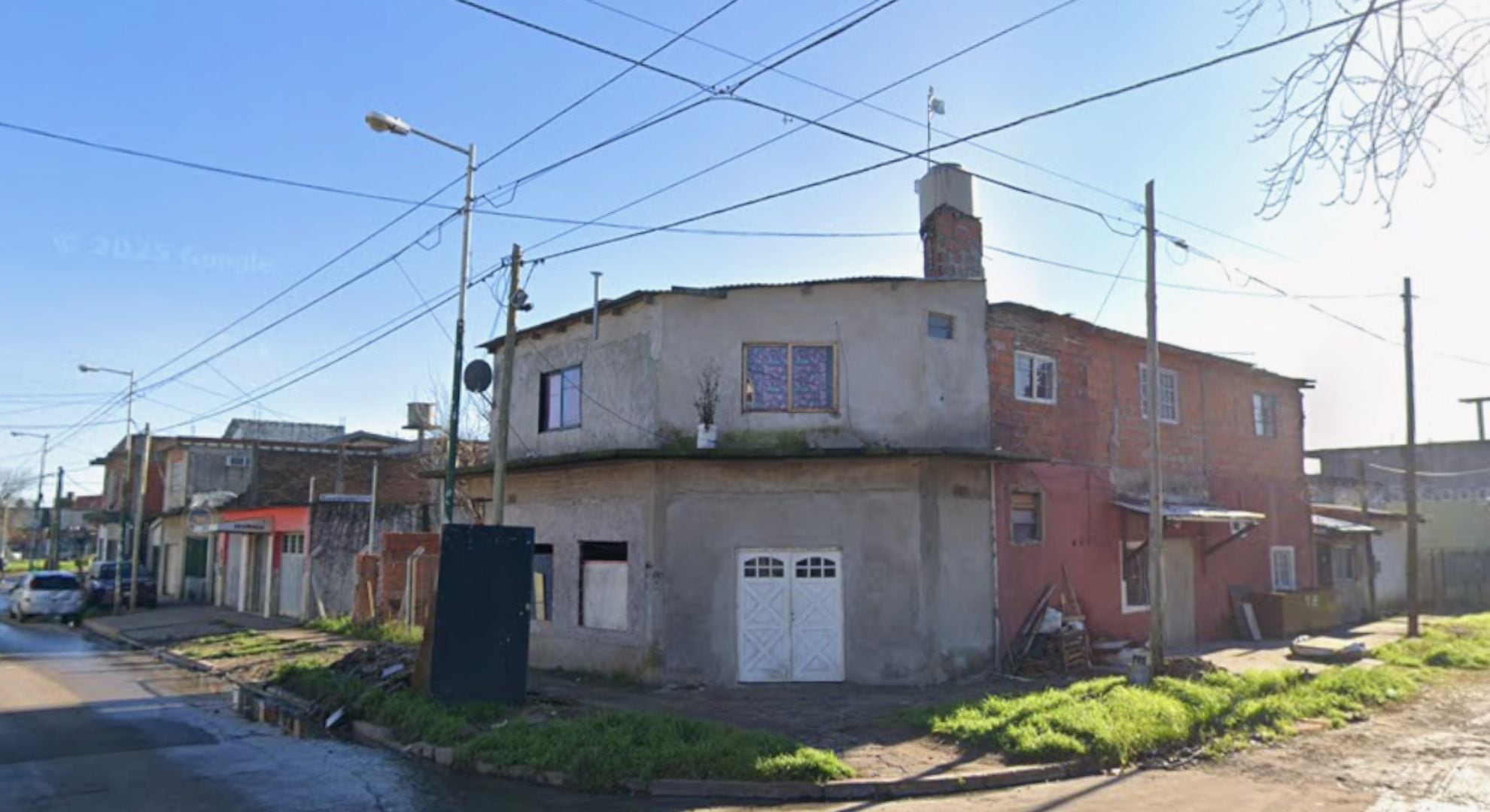 La casa en donde operaba la banda