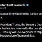 EEUU sancionó a funcionarios de seguridad y redes bancarias del régimen de Irán por reprimir las protestas