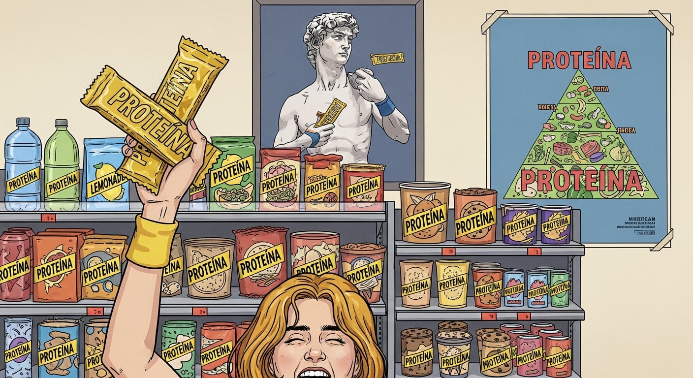 La obsesión por la proteína impulsa la creación de productos alimenticios enriquecidos en Estados Unidos (Imagen Ilustrativa Infobae)