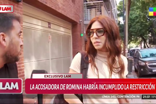 El calvario de Romina Gaetani, tras denunciar a su expareja, con una acosadora que se presentó en su último show