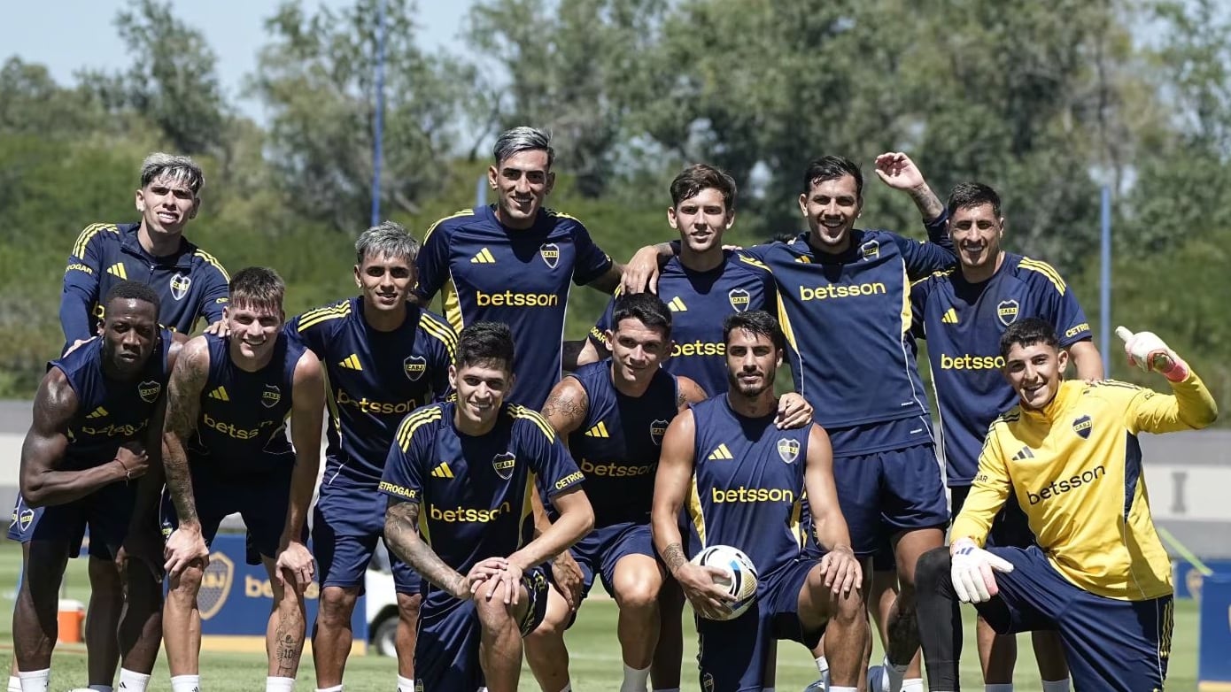El plantel de Claudio Úbeda continúa con la pretemporada 2026 (Foto: Boca Oficial)