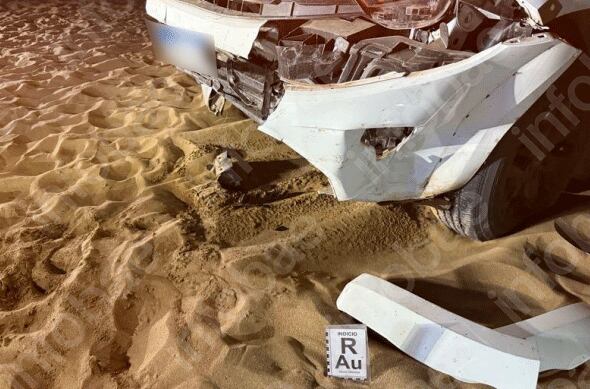 Así quedó la VW Amarok tras el choque