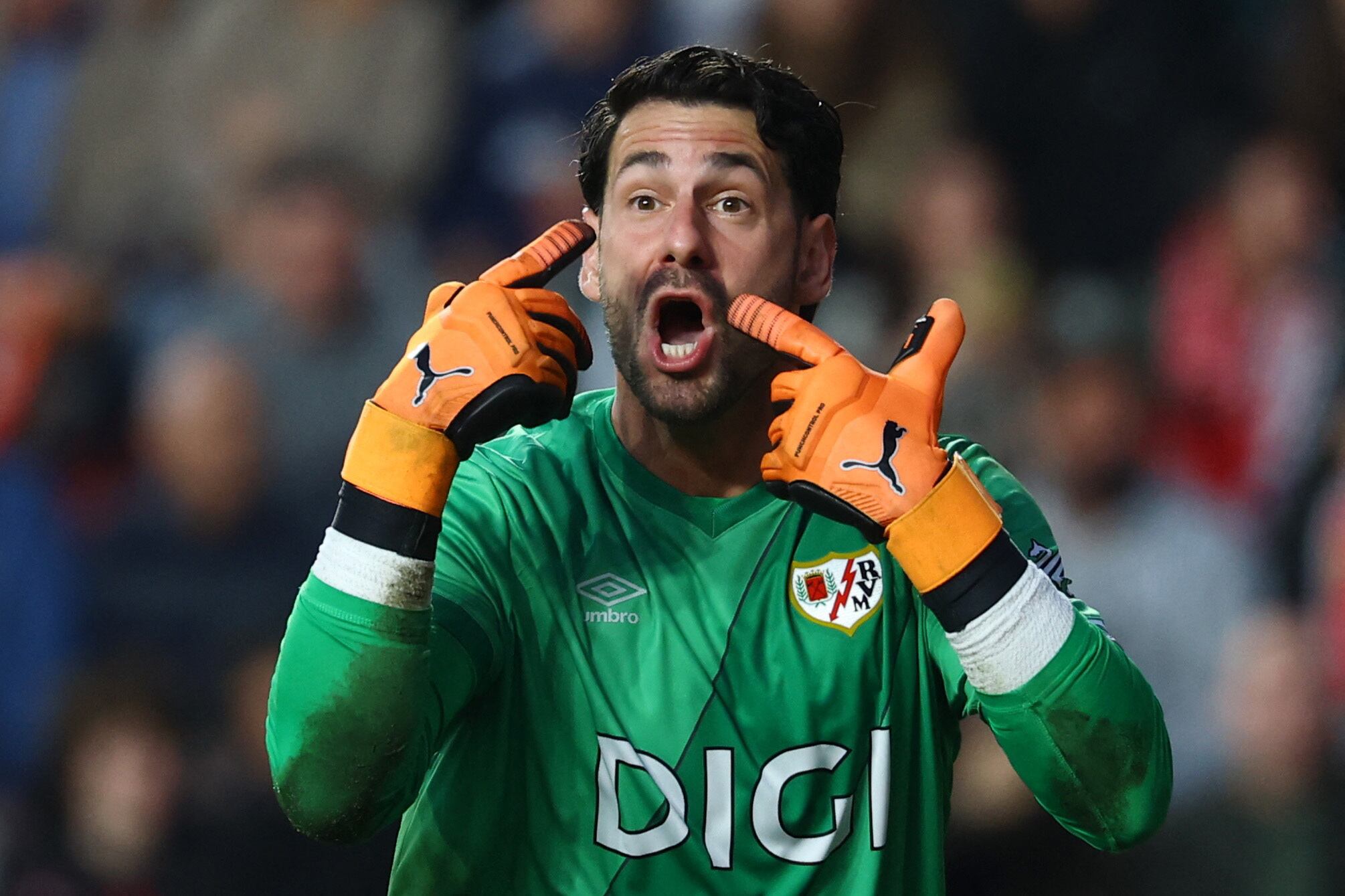 Augusto Batalla es una de las principales figuras del Rayo Vallecano (REUTERS/Susana Vera)