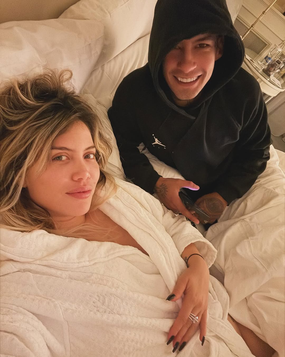 Entre risas y recuerdos divertidos, L-Gante expuso las actitudes de Wanda ante los regalos (Instagram)