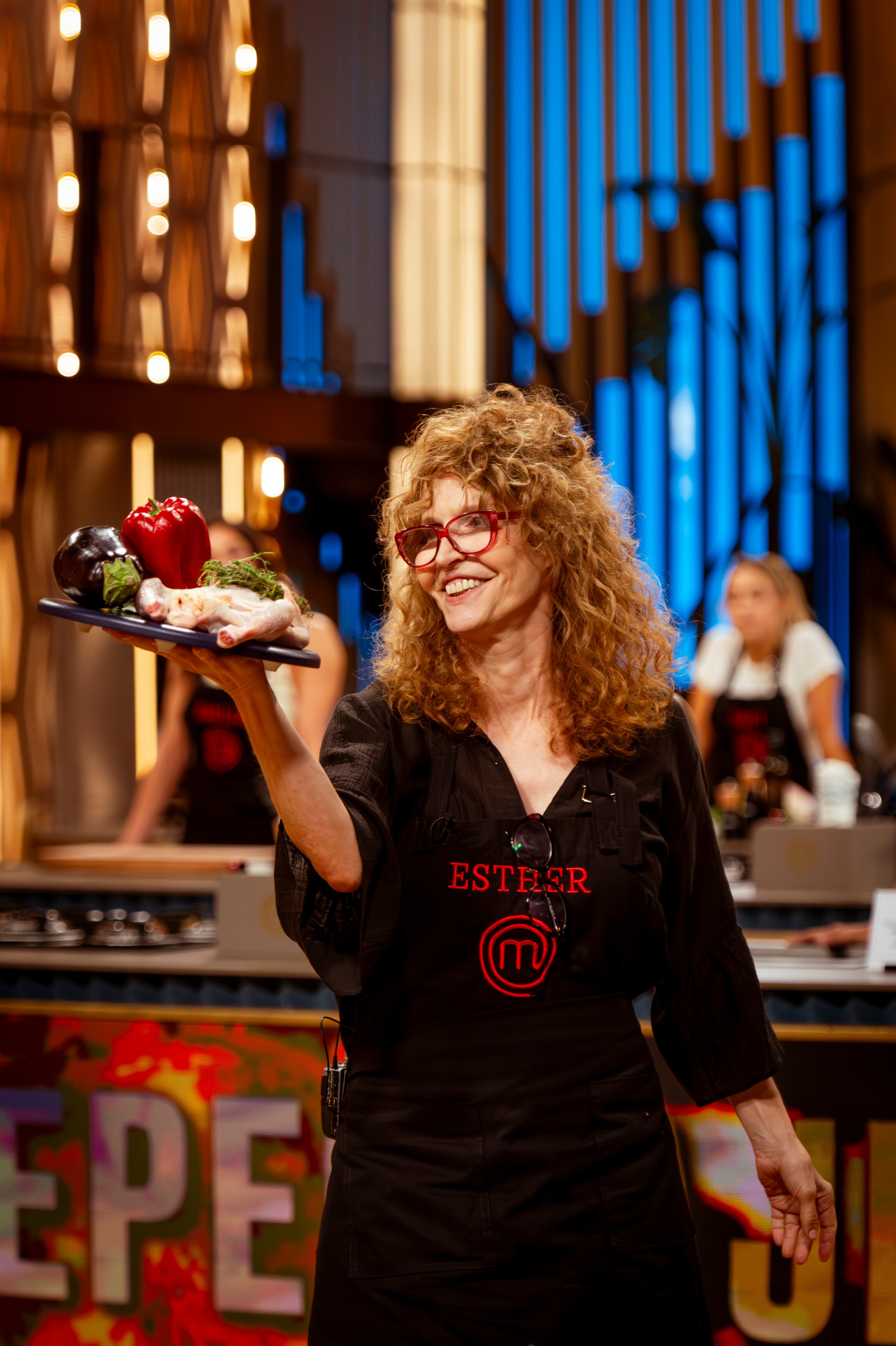 Esther Goris se sumó a MasterChef para el repechaje (Prensa Telefe)