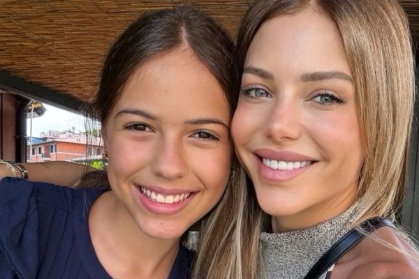 El divertido baile de Evangelina Anderson y su hija Lola Demichelis: “Esta es la primera lección”