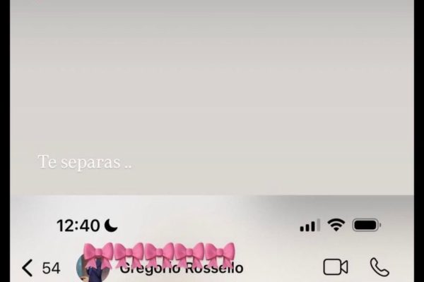 El divertido ida y vuelta de Wanda Nara y Grego Rossello en redes sociales: “Hola perdida”