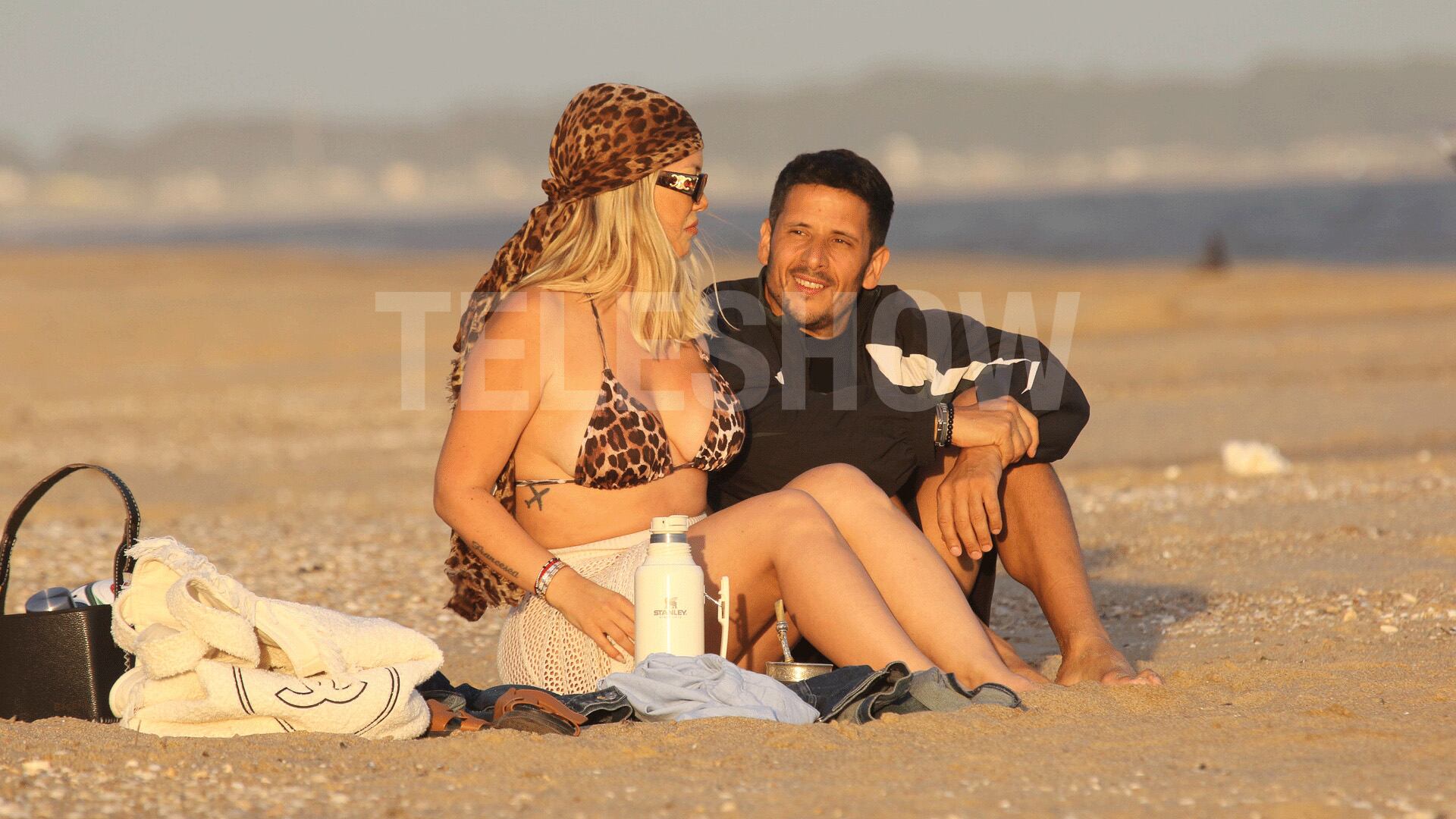 Wanda Nara no se refirió de manera directa al presente de su relación con Martín Migueles (Crédito: RS Foto)