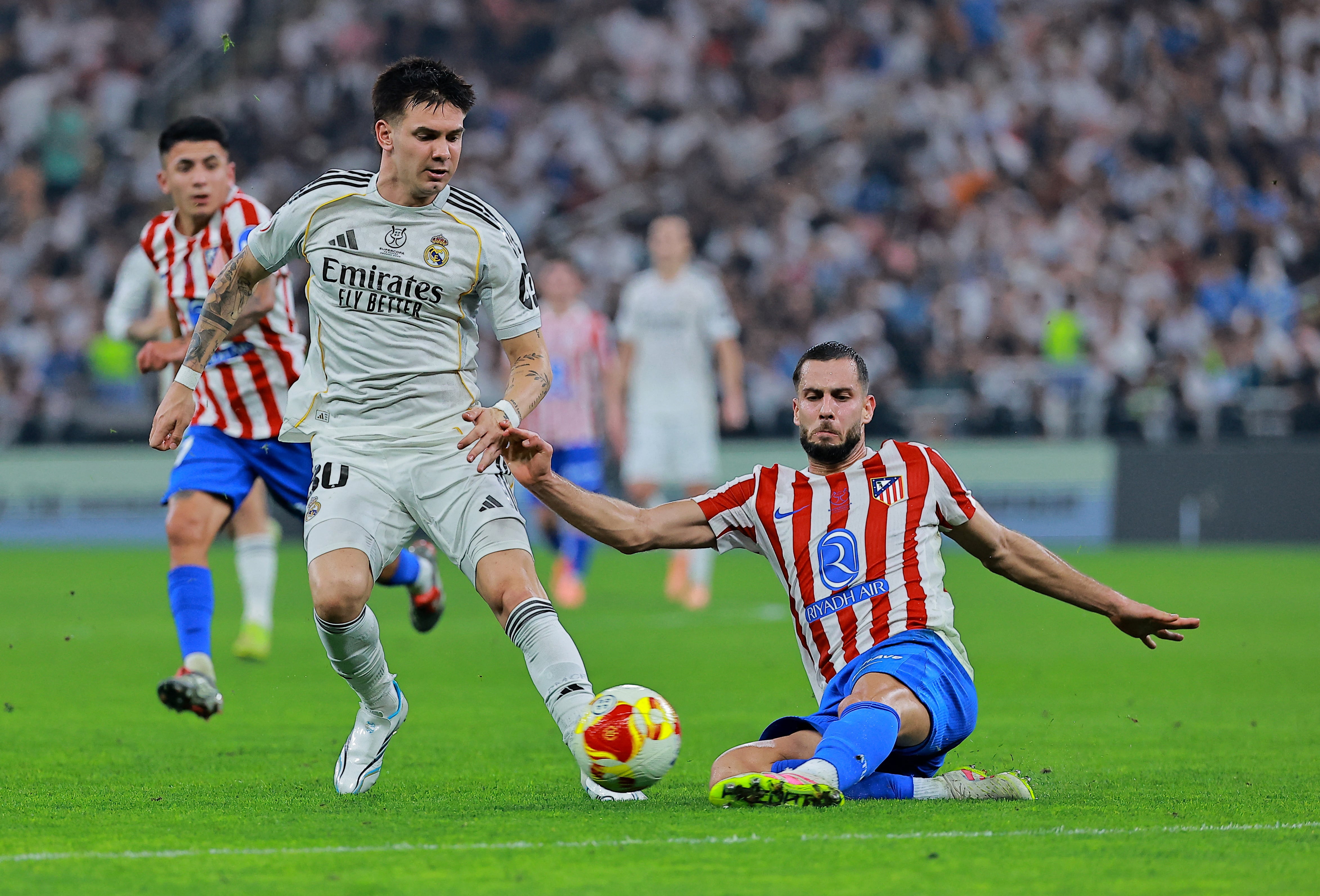 Franco Mastantuono podría recalar en Inter en búsqueda de continuidad de cara al Mundial 2026 (REUTERS/Stringer)