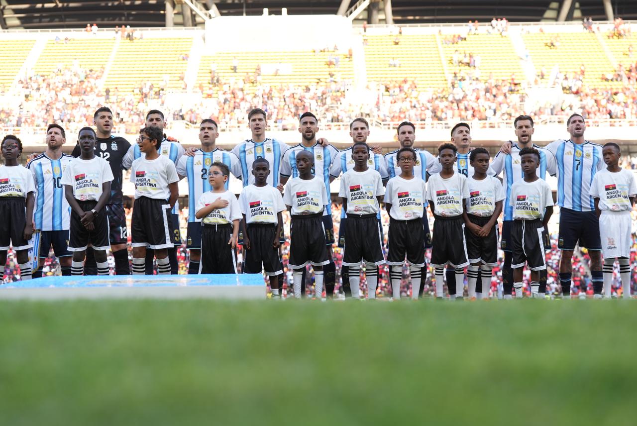 La alineación de la Selección para el último partido, ante Angola