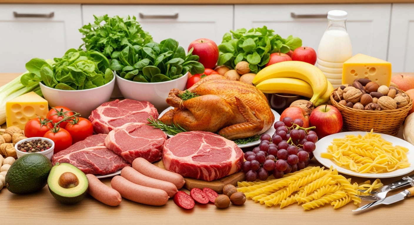 Las Guías Alimentarias reconocen la necesidad de adaptar las recomendaciones a las diferentes realidades económicas y familiares, ofreciendo opciones variadas que incluyen frutas y verduras frescas, congeladas, deshidratadas o enlatadas, así como una gama amplia de productos lácteos y proteínas (Imagen Ilustrativa Infobae)