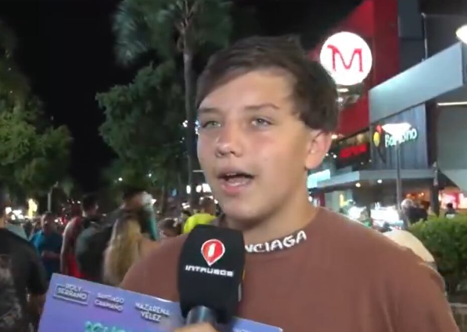 El gran sueño de Thiago, el hijo de 15 años de Nazarena Vélez: “Me gustaría trabajar arriba del escenario”