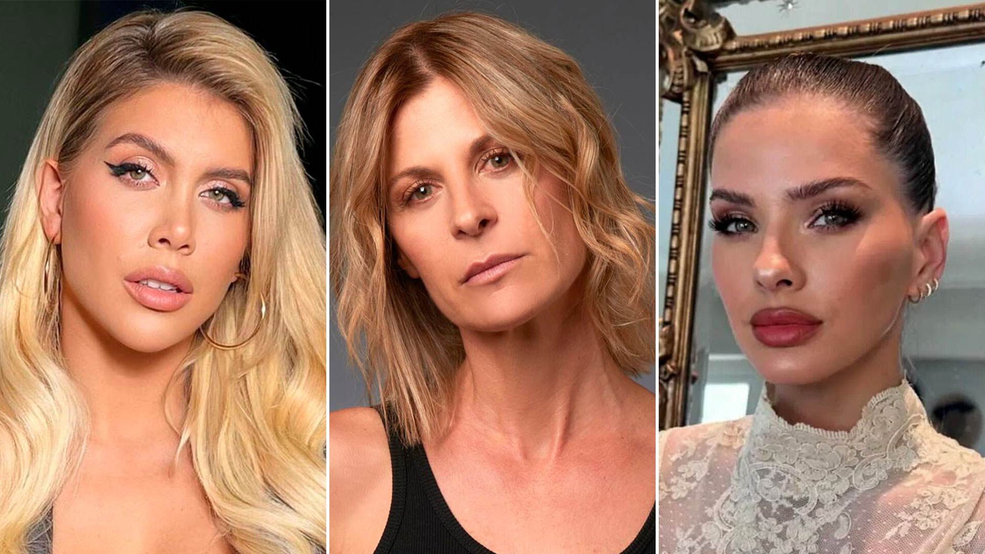 Wanda Nara, Eugenia Tobal y la China Suárez