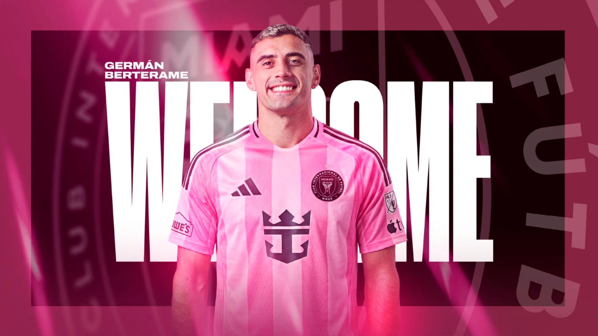 Germán Berterame se incorporó al Inter de Miami de Lionel Messi 