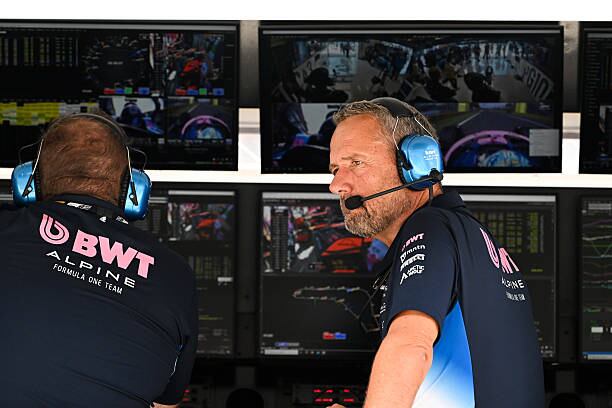 Steve Nielsen dio un pantallazo del primer día de tests en Barcelona (Prensa Alpine)