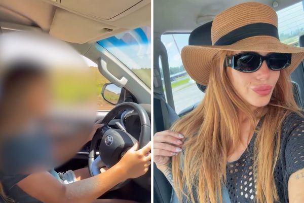 El Polaco habló de la polémica por el video su hija de 12 años manejando un auto