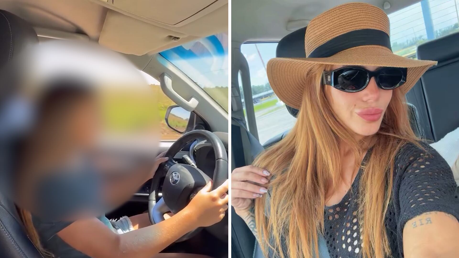 El Polaco habló de la polémica por el video su hija de 12 años manejando un auto