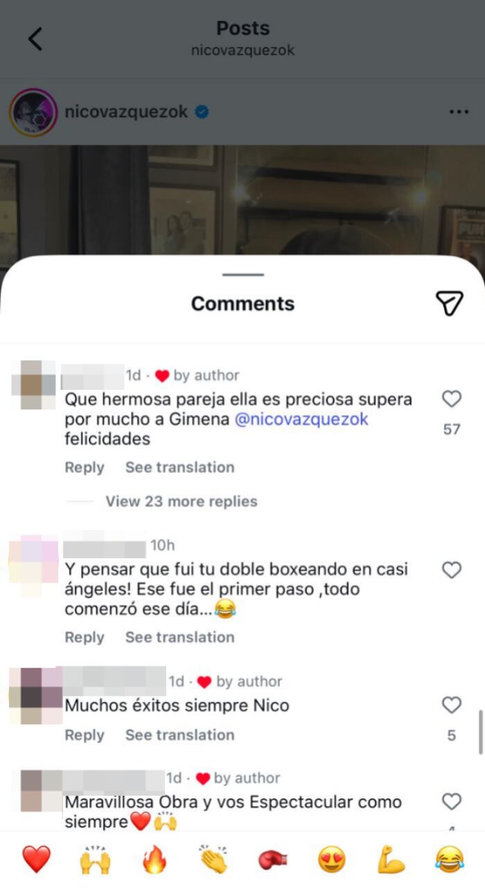 El polémico like de Nico Vázquez que encendió las redes