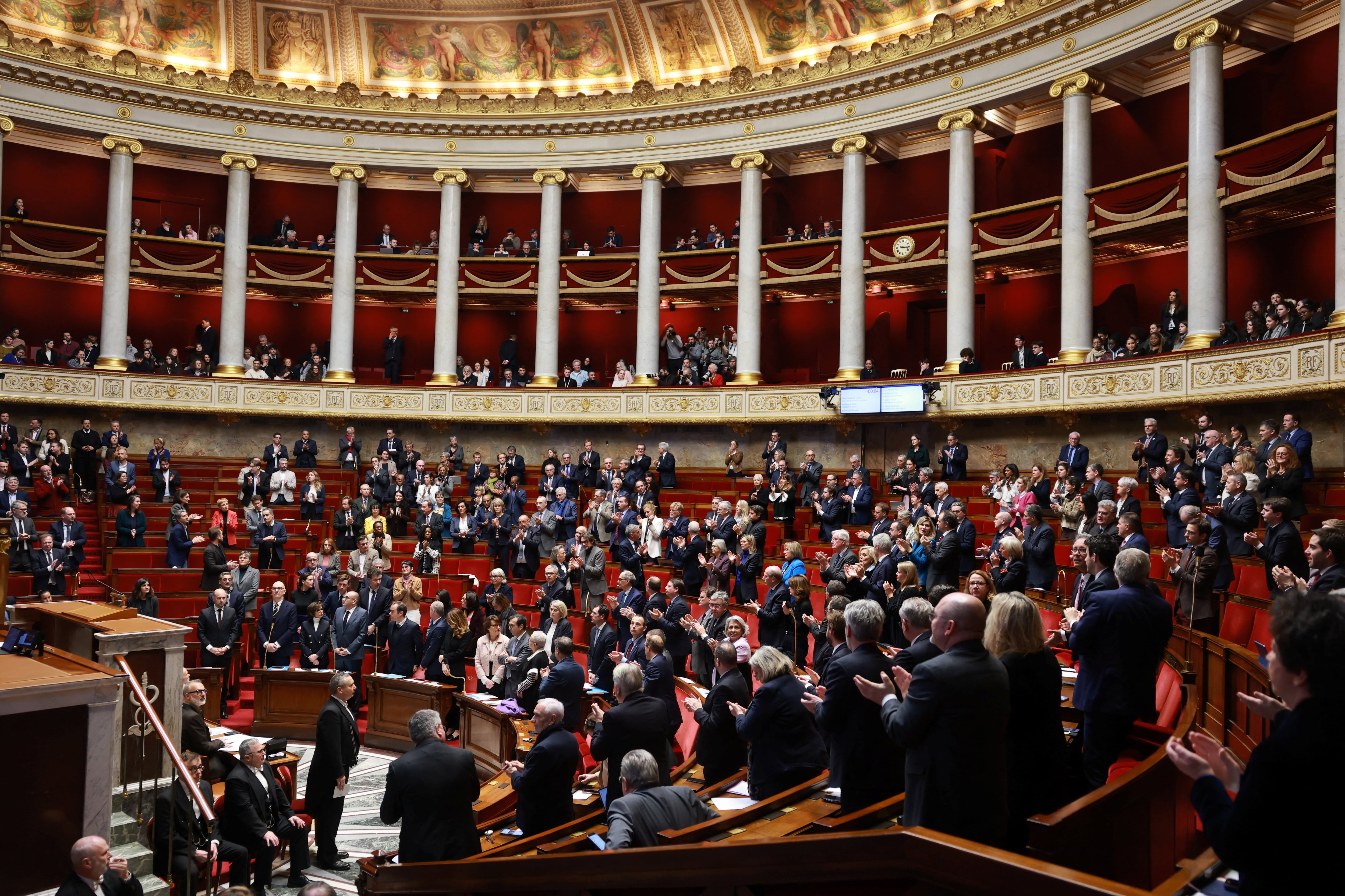 La Asamblea Nacional en París, Francia, 2026. REUTERS/Stephanie Lecocq