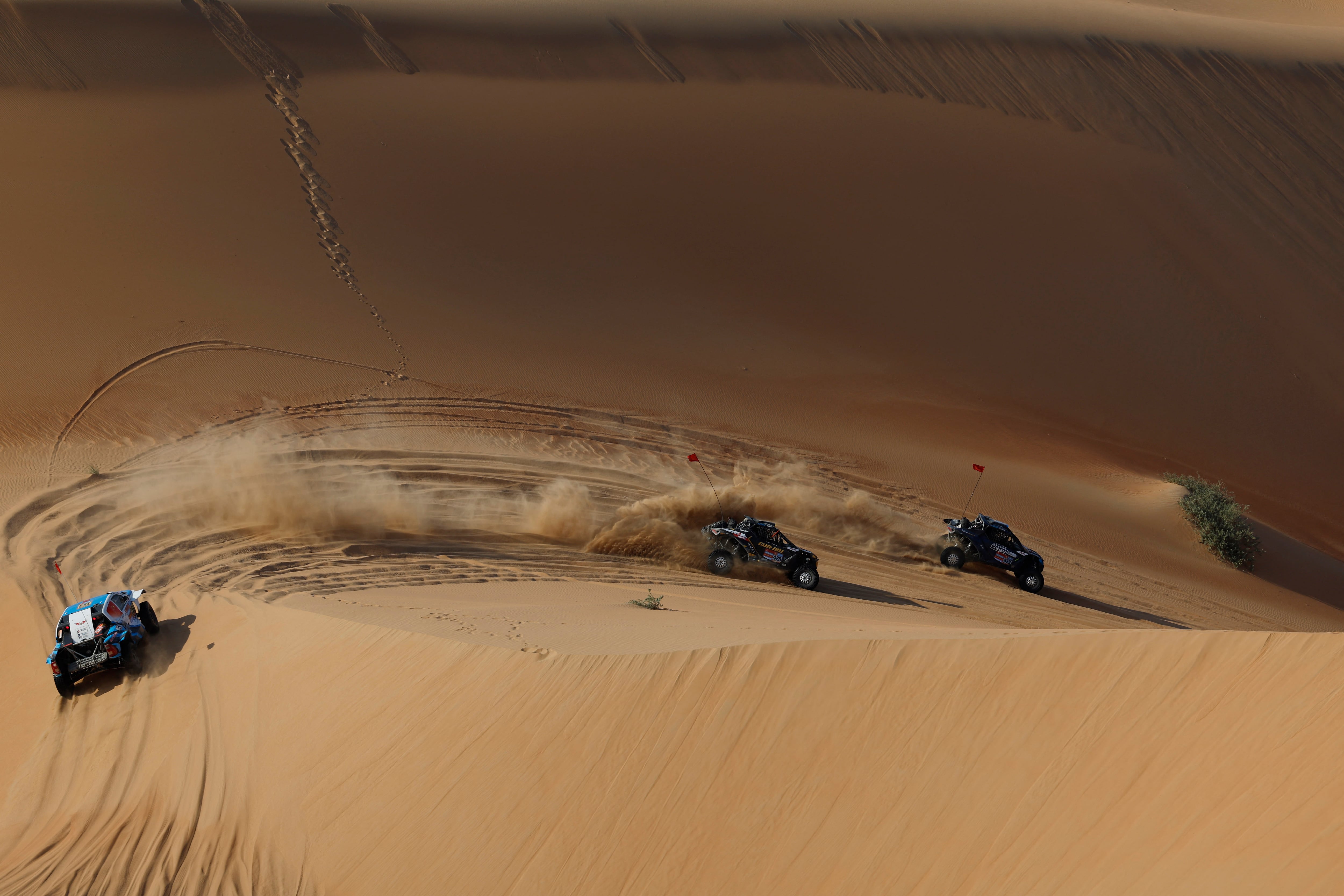 El Rally Dakar se convirtió en la prueba de resistencia más demandante (REUTERS/Hamad I Mohammed)