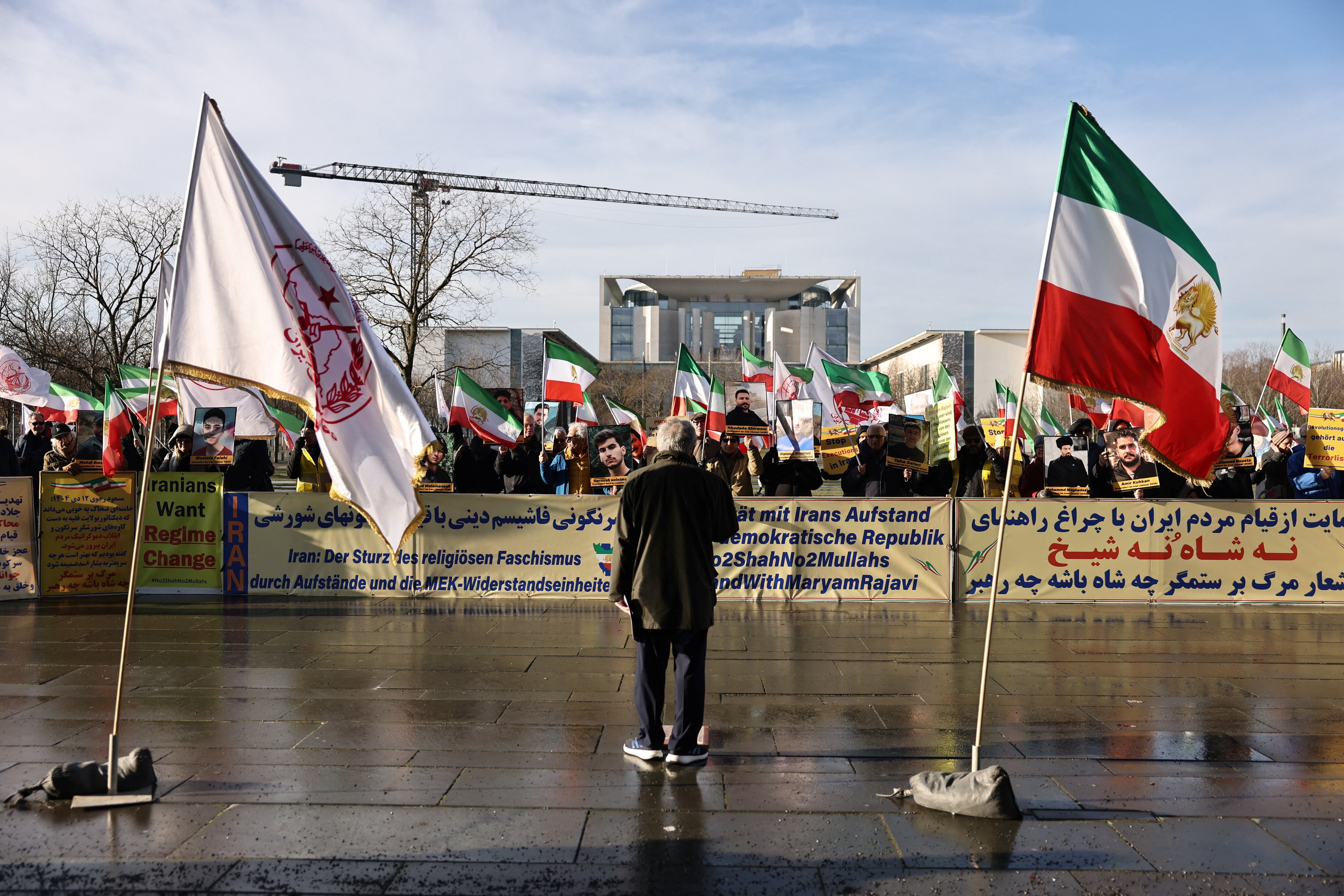 La brutal represión ejercida por el régimen iraní dejó más de 2.500 muertos en un solo fin de semana (Foto: REUTERS/Nadja Wohlleben)